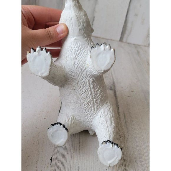 Rubber toy‎ polar bear white Antarctica figure squish - Picture 4 of 11
